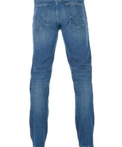 Alberto Tapered Fit Slipe-DS Sustain. 68371379/840 Jeans Slipe, Baumwoll-Stretch 11,5oz, Blau -Biam Jeans Verkäufe 366076 norm3