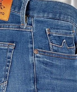 Alberto Tapered Fit Slipe-DS Sustain. 68371379/840 Jeans Slipe, Baumwoll-Stretch 11,5oz, Blau -Biam Jeans Verkäufe 366076 norm5