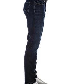 Alberto Tapered Fit Slipe-DS Sustain. 68371379/890 Jeans Slipe, Baumwoll-Stretch 11,5oz, Dunkelblau -Biam Jeans Verkäufe 366077 norm2
