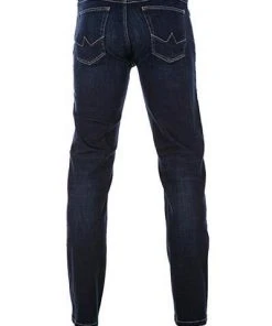 Alberto Tapered Fit Slipe-DS Sustain. 68371379/890 Jeans Slipe, Baumwoll-Stretch 11,5oz, Dunkelblau -Biam Jeans Verkäufe 366077 norm3