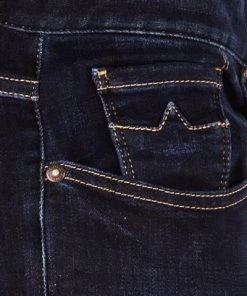 Alberto Tapered Fit Slipe-DS Sustain. 68371379/890 Jeans Slipe, Baumwoll-Stretch 11,5oz, Dunkelblau -Biam Jeans Verkäufe 366077 norm5