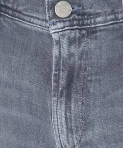 Alberto Tapered Fit Slipe Organic 68371381/985 Jeans Slipe, Bio-Baumwoll-Stretch 11,5oz, Grau -Biam Jeans Verkäufe 366078 norm4