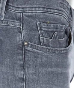 Alberto Tapered Fit Slipe Organic 68371381/985 Jeans Slipe, Bio-Baumwoll-Stretch 11,5oz, Grau -Biam Jeans Verkäufe 366078 norm5