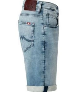 MUSTANG Shorts 1010873/5000/313 Jeansshorts, Regular Fit, Baumwoll-Stretch, Hellblau -Biam Jeans Verkäufe 366137 norm3
