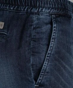 Alberto Tapered Fit House-K 61371959/880 Jeansshorts House, Baumwoll-Stretch, Indigo -Biam Jeans Verkäufe 366796 norm5