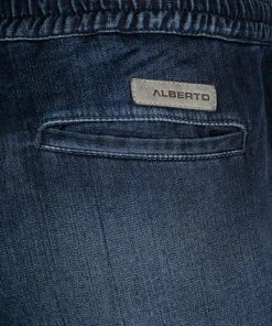 Alberto Tapered Fit House-K 61371959/880 Jeansshorts House, Baumwoll-Stretch, Indigo -Biam Jeans Verkäufe 366796 norm6