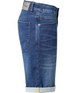 camel active Bermudas 498225/5U73/83 Jeansshorts Madison, Slim Fit, Baumwoll-Stretch, Dunkelblau -Biam Jeans Verkäufe 366935 norm3
