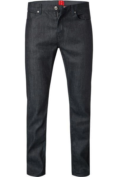 HUGO Jeans 50437758/402 Slim Fit, Baumwoll-Stretch, Dunkelblau 2 HUGO Jeans 50437758/402 Slim Fit, Baumwoll-Stretch, Dunkelblau – Bild 2