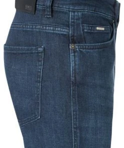 BOSS Jeans Delaware 50438767/415 Slim Fit, Baumwolle T400®, Dunkelblau, Marine -Biam Jeans Verkäufe 367619 norm3