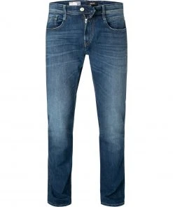 Replay Jeans Anbass M914Y.000.573 810/009 Bio Baumwoll-Stretch 10,5oz, Blau, Indigo