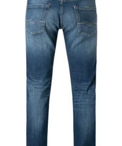 Replay Jeans Anbass M914Y.000.573 810/009 Bio Baumwoll-Stretch 10,5oz, Blau, Indigo -Biam Jeans Verkäufe 367762 norm2