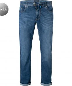 Pierre Cardin Jeans Lyon 03451/000/08815/01 Tapered Fit, Baumwoll-Stretch 8,5oz, Mittelblau , Blau