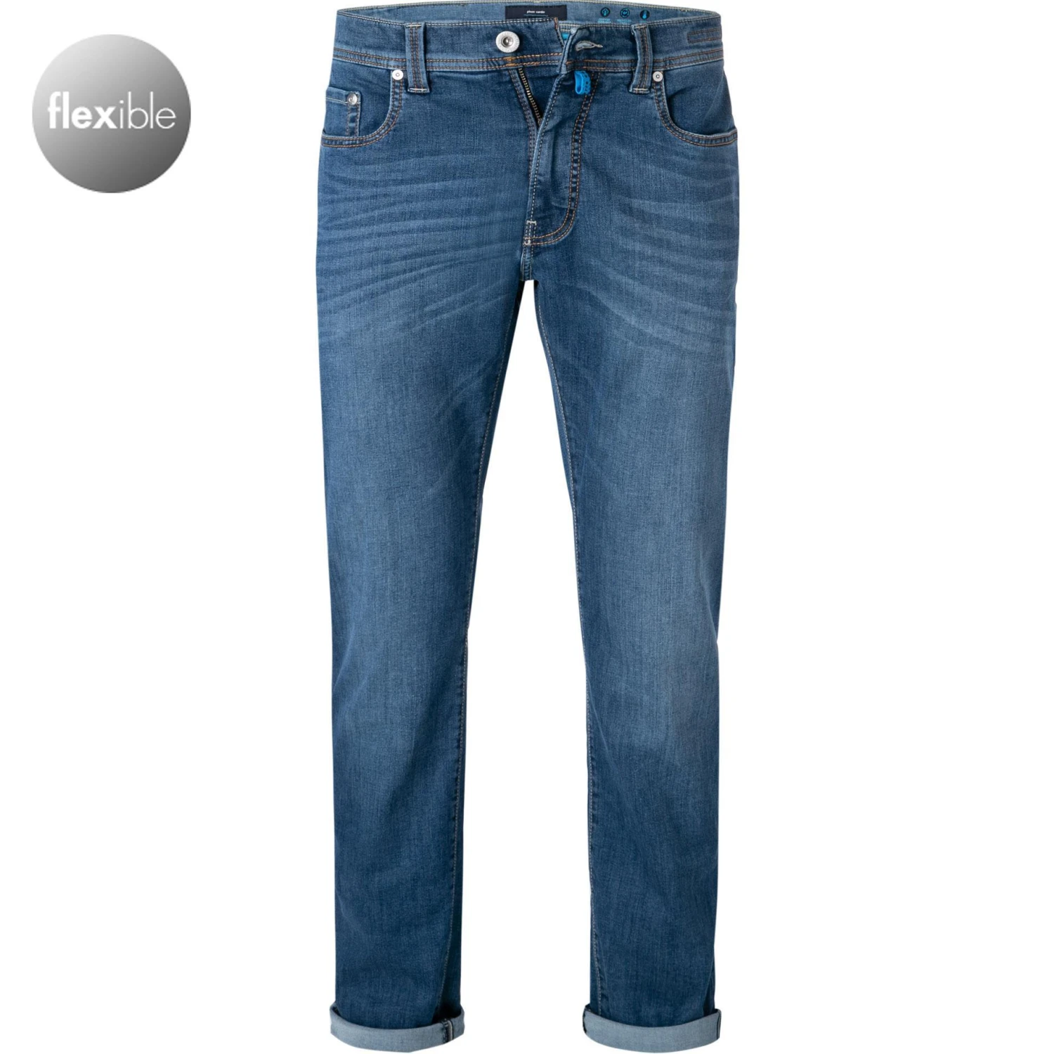 Pierre Cardin Jeans Lyon 03451/000/08815/01 Tapered Fit, Baumwoll-Stretch 8,5oz, Mittelblau , Blau 1 Pierre Cardin Jeans Lyon 03451/000/08815/01 Tapered Fit, Baumwoll-Stretch 8,5oz, Mittelblau , Blau