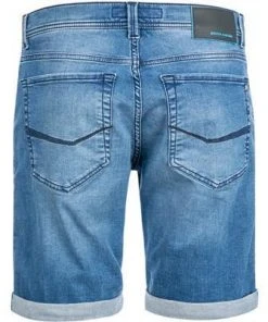 Pierre Cardin Shorts 03452/000/08860/06 Jeansshorts, Baumwolle T400®, Mittelblau, Hellblau -Biam Jeans Verkäufe 368266 norm2