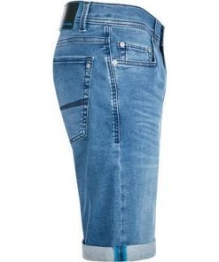 Pierre Cardin Shorts 03452/000/08860/06 Jeansshorts, Baumwolle T400®, Mittelblau, Hellblau -Biam Jeans Verkäufe 368266 norm3