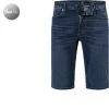 BOSS Jeansshorts Taber 50453282/419 Tapered Fit, Baumwoll-Stretch, Navy