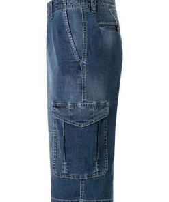 bugatti Shorts 4019D/56691/361 Jeansshorts, Baumwoll-Stretch 11,5oz, Jeansblau -Biam Jeans Verkäufe 369099 norm3