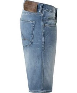 BALDESSARINI Shorts B1 16916.1273/6849 Jeansshorts, Regular Fit, Baumwoll-Stretch 8oz, Hellblau -Biam Jeans Verkäufe 369221 norm3