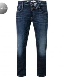 Replay Jeans Anbass M914Y.000.141 830/007 Baumwoll-Stretch T400® 12oz, Jeansblau, Nachtblau