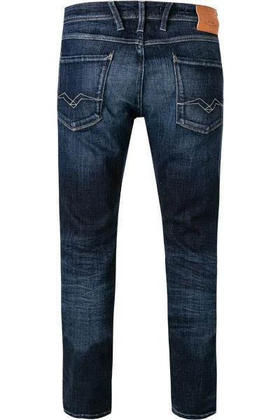 Replay Jeans Anbass M914Y.000.141 830/007 Baumwoll-Stretch T400® 12oz, Jeansblau, Nachtblau 3 Replay Jeans Anbass M914Y.000.141 830/007 Baumwoll-Stretch T400® 12oz, Jeansblau, Nachtblau – Bild 3