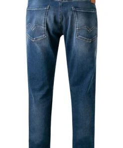 Replay Jeans Anbass M914Y.000.661XR03/009 Slim Fit, Baumwoll-Stretch 10,75oz, Blau , Blau -Biam Jeans Verkäufe 369289 norm2
