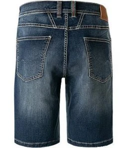 bugatti Shorts 3138D/56693/374 Jeansshorts, Baumwoll-Stretch, Dunkelblau -Biam Jeans Verkäufe 369692 norm2