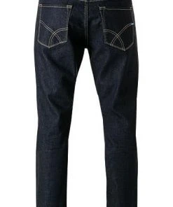 GAS Jeans 351380 030879/WZ08 Jeans Albert, Slim Fit, Baumwoll-Stretch 12oz, Dunkelblau, Indigo -Biam Jeans Verkäufe 369712 norm2