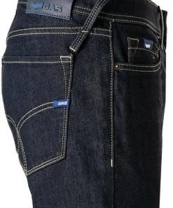 GAS Jeans 351380 030879/WZ08 Jeans Albert, Slim Fit, Baumwoll-Stretch 12oz, Dunkelblau, Indigo -Biam Jeans Verkäufe 369712 norm3