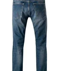 GAS Jeans 351380 030879/WZ22 Jeans Albert, Slim Fit, Baumwoll-Stretch 12oz, Mittelblau, Blau -Biam Jeans Verkäufe 369713 norm2