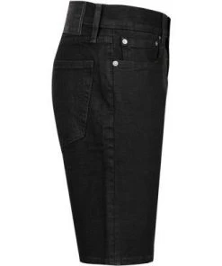 Levi's® 405 Standard Shorts allblackadv 39864/0037 Jeansshorts 405, Baumwoll-Stretch Flex 12,3oz, Schwarz -Biam Jeans Verkäufe 370051 norm3