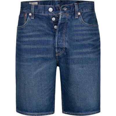 Levi's® 501 Hemmed Shorts Fire Goin 36512/0139 Jeansshorts 501, Baumwoll-Stretch 12,25oz, Dunkelblau 2 Levi's® 501 Hemmed Shorts Fire Goin 36512/0139 Jeansshorts 501, Baumwoll-Stretch 12,25oz, Dunkelblau – Bild 2