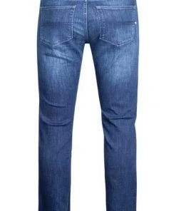 BOGGI MILANO Jeans BO18C0036/01 Regular FIt, Baumwolle T400®, Jeansblau -Biam Jeans Verkäufe 370465 norm2