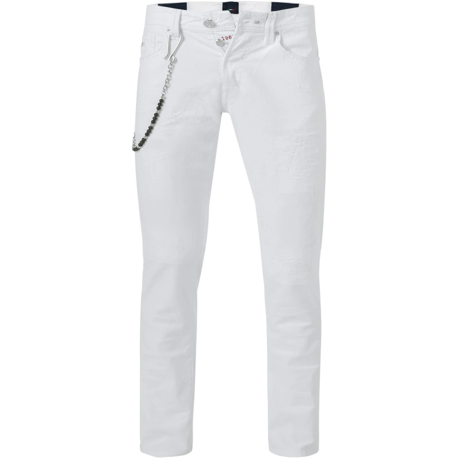 tramarossa 21UB51980/19-80/B036/0001/WHITEDESTROYE Jeans, Slim Fit, Baumwoll-Stretch, White destroyed 1 tramarossa 21UB51980/19-80/B036/0001/WHITEDESTROYE Jeans, Slim Fit, Baumwoll-Stretch, White destroyed