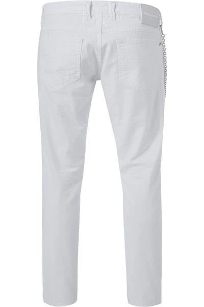 tramarossa 21UB51980/19-80/B036/0001/WHITEDESTROYE Jeans, Slim Fit, Baumwoll-Stretch, White destroyed 3 tramarossa 21UB51980/19-80/B036/0001/WHITEDESTROYE Jeans, Slim Fit, Baumwoll-Stretch, White destroyed – Bild 3