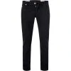 tramarossa 21UB50001/LEONARDO/D371/1MOON Jeans Leonardo, Regular Slim, Baumwoll-Stretch 1 moon, Schwarz