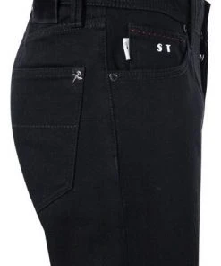 tramarossa 21UB50001/LEONARDO/D371/1MOON Jeans Leonardo, Regular Slim, Baumwoll-Stretch 1 moon, Schwarz -Biam Jeans Verkäufe 370861 norm3