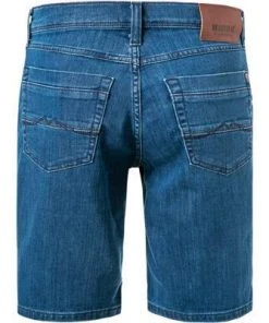 MUSTANG Jeansshorts 1011159/5000/580 Slim Fit, Baumwoll-Stretch 9,75oz, Blau -Biam Jeans Verkäufe 371015 norm2