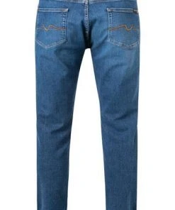 7 for all mankind Jeans Slimmy mid blue JSMXB740TF Slim Fit, Baumwolle T400® 12oz, Blau 7 7 for all mankind Jeans Slimmy mid blue JSMXB740TF Slim Fit, Baumwolle T400® 12oz, Blau -Biam Jeans Verkäufe 371134 norm2