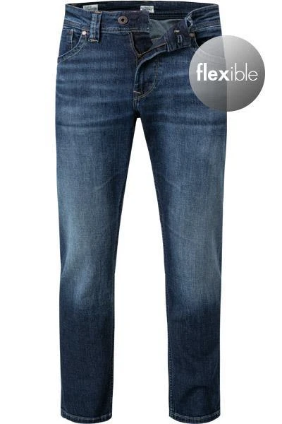 Pepe Jeans Cash PM200124DI/000 Regular Fit, Baumwoll-Stretch Power Flex, Denimblau 2 Pepe Jeans Cash PM200124DI/000 Regular Fit, Baumwoll-Stretch Power Flex, Denimblau – Bild 2