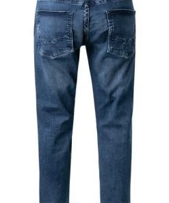 Pepe Jeans Track PM201100VX8/000 Regular Fit, Baumwoll-Stretch, Blau -Biam Jeans Verkäufe 371603 norm2