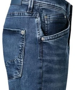Pepe Jeans Track PM201100VX8/000 Regular Fit, Baumwoll-Stretch, Blau -Biam Jeans Verkäufe 371603 norm3