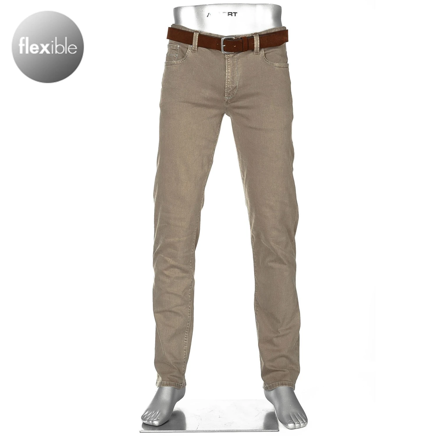 Alberto Regular Fit Pipe-DS Coloured 42471383/520 Jeans Pipe, Baumwolle T400® 9oz, Beige 1 Alberto Regular Fit Pipe-DS Coloured 42471383/520 Jeans Pipe, Baumwolle T400® 9oz, Beige