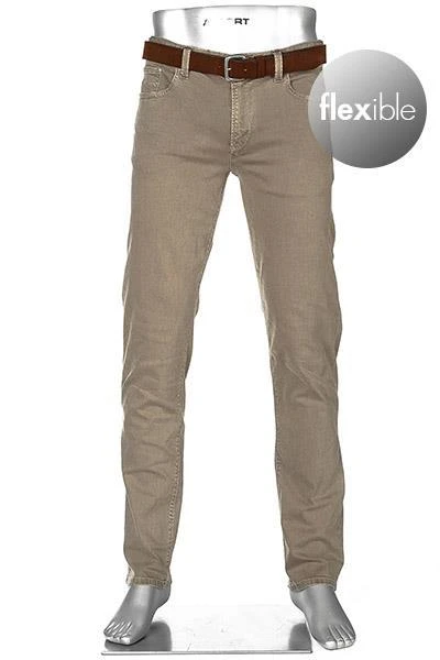Alberto Regular Fit Pipe-DS Coloured 42471383/520 Jeans Pipe, Baumwolle T400® 9oz, Beige 2 Alberto Regular Fit Pipe-DS Coloured 42471383/520 Jeans Pipe, Baumwolle T400® 9oz, Beige – Bild 2
