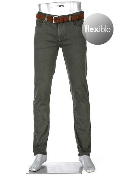 Alberto Regular Fit Pipe-DS Coloured 42471383/680 Jeans Pipe, Baumwolle T400® 9oz, Military 2 Alberto Regular Fit Pipe-DS Coloured 42471383/680 Jeans Pipe, Baumwolle T400® 9oz, Military – Bild 2