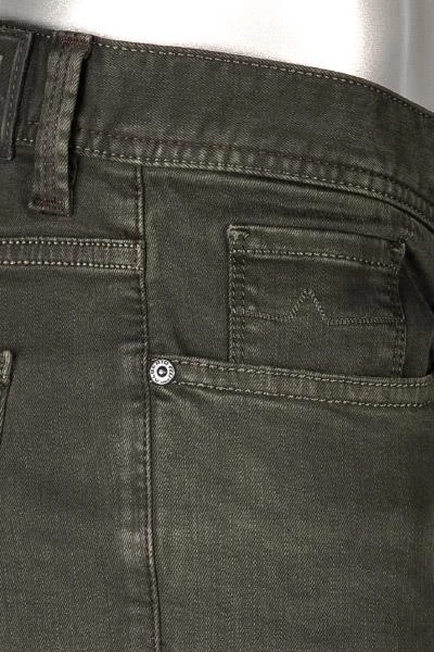 Alberto Regular Fit Pipe-DS Coloured 42471383/680 Jeans Pipe, Baumwolle T400® 9oz, Military 6 Alberto Regular Fit Pipe-DS Coloured 42471383/680 Jeans Pipe, Baumwolle T400® 9oz, Military – Bild 6