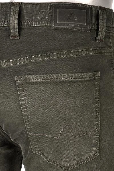 Alberto Regular Fit Pipe-DS Coloured 42471383/680 Jeans Pipe, Baumwolle T400® 9oz, Military 7 Alberto Regular Fit Pipe-DS Coloured 42471383/680 Jeans Pipe, Baumwolle T400® 9oz, Military – Bild 7