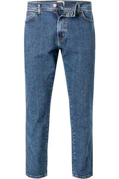 Wrangler Texas Slim Stonewash W12S33010 Jeans Texas, Slim Fit, Baumwoll-Stretch 13,75oz, Mittelblau 2 Wrangler Texas Slim Stonewash W12S33010 Jeans Texas, Slim Fit, Baumwoll-Stretch 13,75oz, Mittelblau – Bild 2