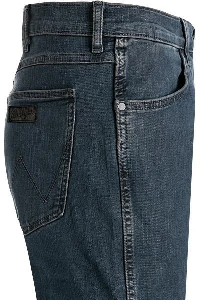 Wrangler Greensboro iron blue W15QLT35X Jeans Greensboro, Regular Straight, Baumwoll-Stretch 11,5, Blau 4 Wrangler Greensboro iron blue W15QLT35X Jeans Greensboro, Regular Straight, Baumwoll-Stretch 11,5, Blau – Bild 4