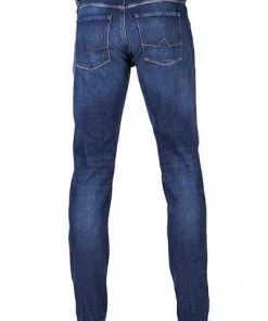 Alberto Tapered Fit Robin Organic 39771381/890 Jeans Robin, Bio Baumwoll-Stretch 10oz, Dunkelblau, Navy -Biam Jeans Verkäufe 372128 norm3