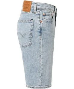 Levi's® 405 Standard Shorts Punch Line 39864/0055 Jeansshorts 405, Baumwoll-Stretch, Hellblau -Biam Jeans Verkäufe 372676 norm3